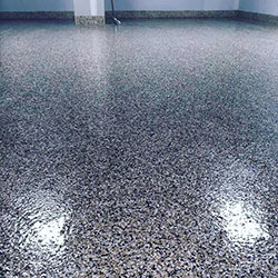 Sanseam Epoxy Vinyl Flake Flooring Decorative Epoxy Quartz